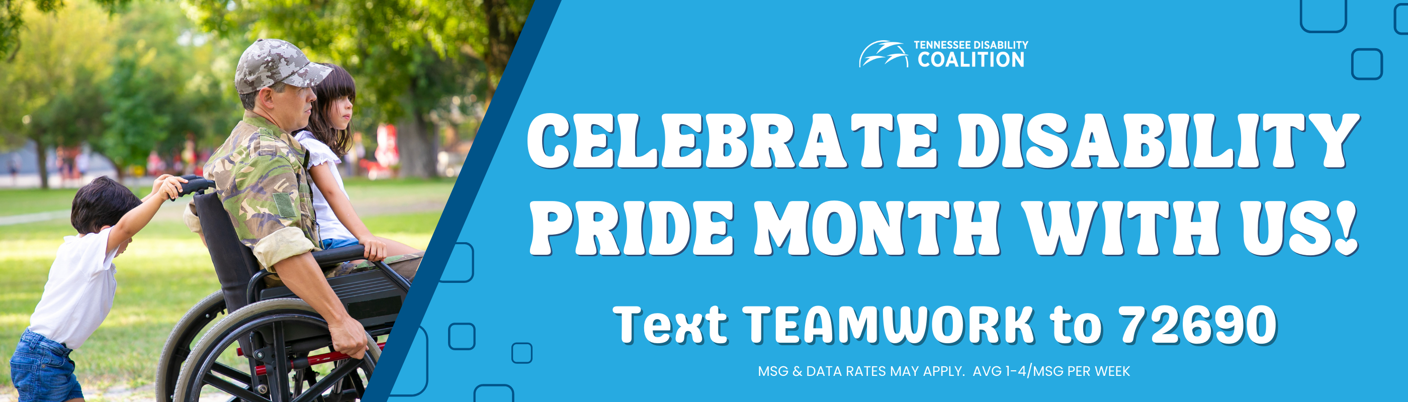 Celebrate Disability Pride Month!