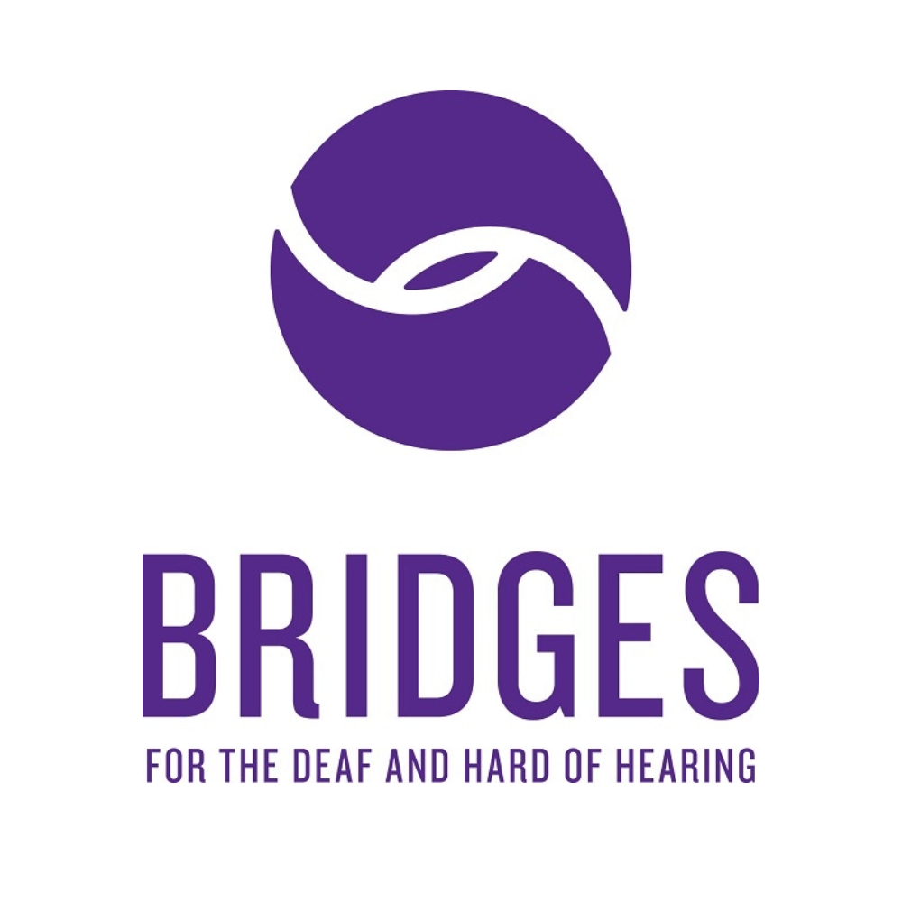 Bridges for the Deaf and Hard of Hearing Logo